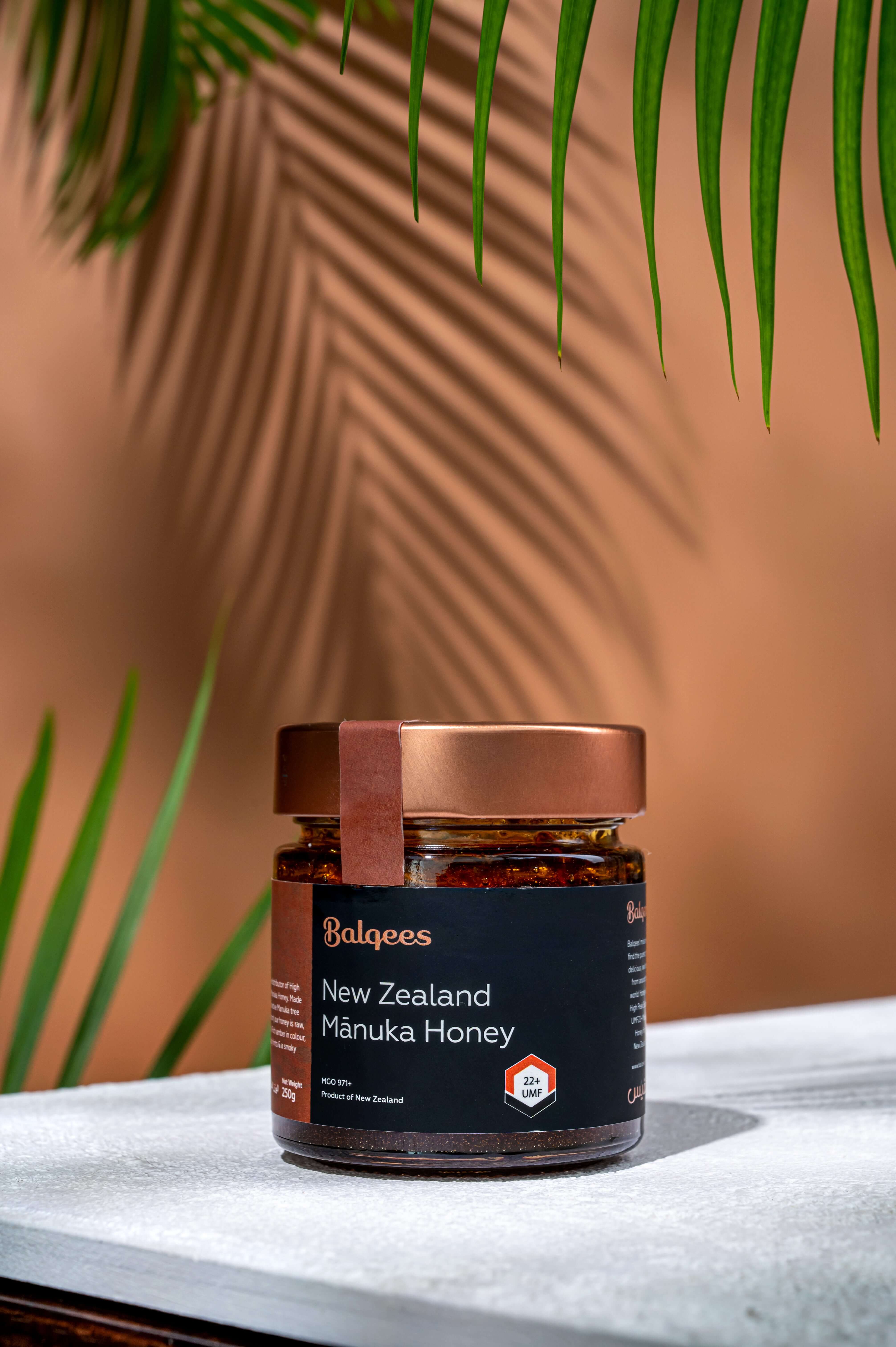 Buy Raw New Zealand Manuka Honey 250G Manuka Honey Balqees